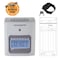 Nile Products Calculating Time Clock, Employees In/Out Time Tracker, Small Business Punch Pack Bundle Time Cards, Ribbon, Keys 4500PP - alternate 1