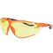 Bouton Optical Bio-Based Full Frame Safety Glasses w/Orange Frame, Amber Lens and Anti-Scratch/Anti-Fog Coating 250-15-0029 - alternate 1