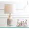 Jonathan Y Webb 23" Ceramic LED Table Lamp, Gray/White JYL3004A - alternate 2