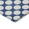 Homeroots 9' X 12' Navy Blue And Ivory Polka Dot Washable Indoor Outdoor Area Rug 595257 - alternate 4