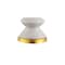 Jonathan Y Ziggy 27" Contemporary Glam Ceramic/Iron LED Table Lamp, White/Gold Painting JYL6607A - alternate 5