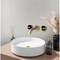 Apollo Tile Chiffon White 11.7 in x 11.8 in Recycled Glass Matte Wall Mosaic Tile 4.79 sqft/case, 5PK APLVRE8807A - alternate 2