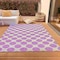 Homeroots 9' X 12' Blush And Ivory Polka Dot Washable Indoor Outdoor Area Rug 614879 - alternate 2