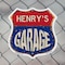 Signmission Henry's Garage, 6 Inch X 6 Inch, Plastic Sign SHI-P-6-383-HENRY - alternate 3