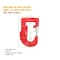 Mytee Products Round Sling Hook, Red, 6 Ton WLL RSH-13200-R - alternate 2