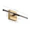 Jonathan Y McKenna 16.25" Modern Minimalist Dimmable Integrated LED Metal Wall Sconce, Oil Rubbed Bronze/Brass G JYL7039F - alternate 5