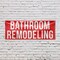 Signmission Bathroom Remodeling, 18 Inch x 48 Inch, Vinyl Banner B-30483 - alternate 2