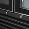 Koolmore 47 in. Two-Door Commercial Display Merchandiser Refrigerator in Sleek Black, 35 cu. ft. ETL Listed KM-MDR-2GD-35CNL-BK - alternate 3
