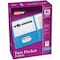 Avery reg Letter Pocket Folder, Light Blue, 125PK AVE47986CT - alternate 1