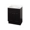 Zenith Products Bathroom Vanity Single Espresso 24in W X 18in D X 35in H Espresso RBC24CH - alternate 1