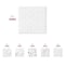 Smarty Had A Party White with Silver Dots Paper BeverageCocktail Napkins 600 Napkins, 600PK 2293-CASE - alternate 4