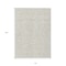 Homeroots 10' X 14' Ivory And Beige Damask Washable Indoor Outdoor Area Rug 595162 - alternate 5