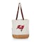 Picnic Time Family Of Brands NFL Tampa Bay Buccaneers - Pico Willow and Canvas Lunch Basket 200-00-187-304-2 - alternate 1