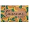 First Concept 18 in. W X 30 in. L Multi-Color Its Bananas In Here Coir Door Mat FC - 72445 - alternate 1