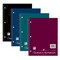 Roaring Spring Case of 1 Subject Wirebound Notebooks, 11"x8.5", 80 sheets, College Ruled W/Margin, Assorted covers, PK24 11281cs - alternate 2