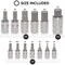 Neiko Hex Bit Socket Set, Metric, S2 and Cr-V Steel 10074A - alternate 2