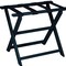 Homeroots Earth Friendly Navy Blue Folding Luggage Rack With Navy Straps 383086 - alternate 2