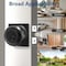 Wrightmaster 3 in 1 Aluminum Smart Lock Deadbolt with App Biometric Door Knob, Keyless Entry Door Lock, Square,  ZR-F08-B1 - alternate 4