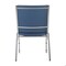 Flash Furniture HERCULES Heavy Duty Navy Vinyl Stack Chairs, 4PK 4-XU-60153-NVY-VYL-GG - alternate 3