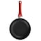 Better Chef 8in Aluminum Non Stick Gourmet Frying Pan in Red F805R - alternate 4