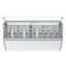 Koolmore 70 in. Gelato Dipping Cabinet Display Freezer with Sliding Glass Door and Sneeze Guard, 20 Cu. Ft. KM-GDC-71SD-FG - alternate 4
