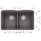 Blanco Diamond Equal Double Bowl, Cinder 441470 - alternate 3