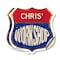 Signmission Chris's Workshop, 4 inch X 4 inch, Vinyl Decal, 2PK SHI-D-2PACK-4-489-CHRIS - alternate 1