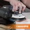 Wrightmaster 2 Amp 6 in. Corded Variable Speed Random Orbital Sander with 10PCS Sandpapers ‎ZR-MDOS20VC - alternate 3