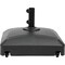 Simple Deluxe 125lb Capacity Fillable Mobile Patio Umbrella Base Heavy Duty Square Market Stand for Outdoor with LGBRLABASESQUAREWHEEL123 - alternate 1