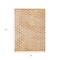 Homeroots 5' X 8' Peach And Rust Polka Dot Washable Indoor Outdoor Area Rug 615927 - alternate 3