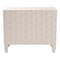 Baxton Studio Leyna Modern Beige Faux Shagreen 3-Drawer Storage Cabinet 251-13970-ZORO - alternate 3