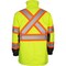 Reflective Apparel ANSI Type R Class 3 Waterproof 3-Seasons Parka with X-Back, Outer Shell 431CX-LB-SM - alternate 2