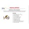 Trans Atlantic Co. DB200 Series Standard-Duty Residential Double Cylinder Tubular Deadbolt, Grade 2 in Stainless Steel DL-DB260-US32D - alternate 3