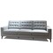 Homeroots 87" Gray Fabric Sofa 565008 - alternate 4