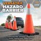 Xpose Safety Traffic Safety Cone, 28 in, PVC, 6 in Reflective Collar, DOT Approved, Orange, 48 pk OTC28-6-48-X - alternate 5