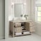 James Martin Vanities Breckenridge 48" Single Vanity, Whitewashed Oak, w/ 3 CM Tajnar Eclos Top 330-V48-WWO-3TJR - alternate 3