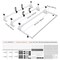 Vevor Trailer Ladder Rack Van Roof Ladder Rack for Ford Transit Custom 2013-2024 BYCD-011 - alternate 2