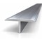 Brunner Aluminum Hatch "T" Molding 1-1/2" Top w/ 5/8" Leg, 1/16" 6 Feet Satin Anodized M422 SL6 - alternate 1