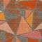 Homeroots 8' X 10' Rust Gray And Pink Geometric Washable Indoor Outdoor Area Rug 600393 - alternate 3