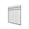 Nuvo Iron 45in Wx46in H Tiger Eye Gate, 48in W Openings, Self Close Hardware w/Double Side Handle 2x2 Hinges ITG04546 - alternate 2
