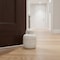 Homeroots 8" White Marble Door Stop 608720 - alternate 4