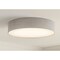 Afx Ashland LED Flush Mount - 16in Dia. - Grey Linen ALDF16LAJUDGY - alternate 3