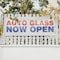 Signmission Auto Glass Now Open, 18 Inch x 48 Inch, Vinyl Banner B-30469 - alternate 2