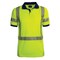 Reflective Apparel ANSI Type R Class 3 Short Sleeve Polo Shirt with 3M Scotchlite Comfort Trim 334CT-LN-3X - alternate 1