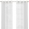 Homeroots Set of Two 84"  White Solid Modern Window Panels, 2PK 473384 - alternate 3
