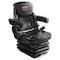 Vevor Universal Forklift Seat Adjustable Tractor Seat with Seatbelt Armrests TY-A14 (PVC) - alternate 1