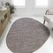 Jonathan Y Callan Modern Rustic Abstract Beige/Red 6 ft. x 9 ft. Indoor/Outdoor Shaped Area Rug SHP202C-6 - alternate 3