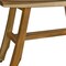Homeroots 28" Natural Teak Rectangular Shower Bench 376741 - alternate 2