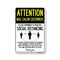 Signmission PSA Nail Salon Customers Practice Social Distancing 14in X 10in Wall Graphic, OS-NS-RD-1014-25363 OS-NS-RD-1014-25363 - alternate 1