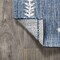 Jonathan Y Derya Tribal Diamond Trellis Blue/Ivory 2 ft. x 10 ft. Indoor/Outdoor Runner Rug SMB129C-210 - alternate 4